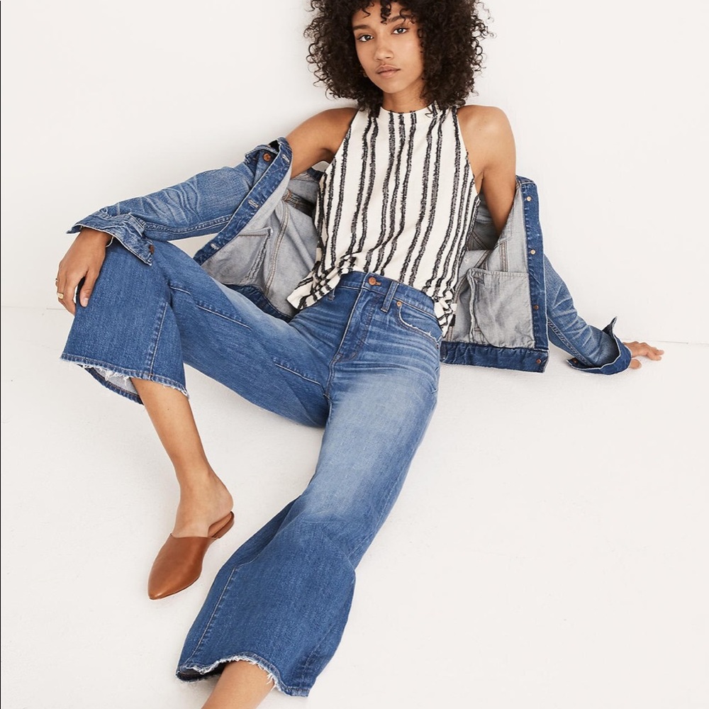Madewell Wide Leg Crop